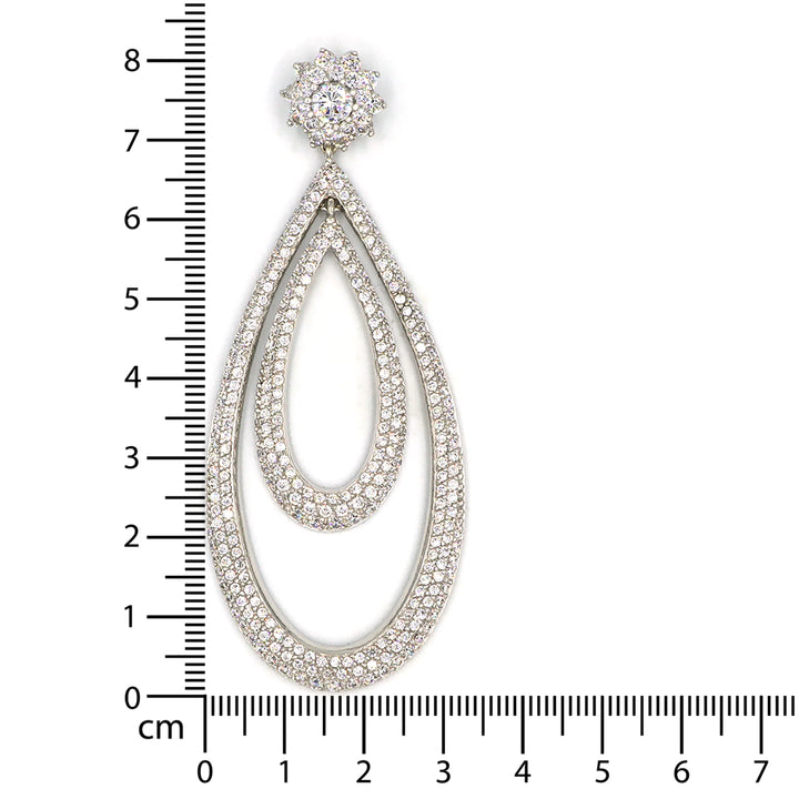 Teardrop Pendant 18K White Gold | Order Today