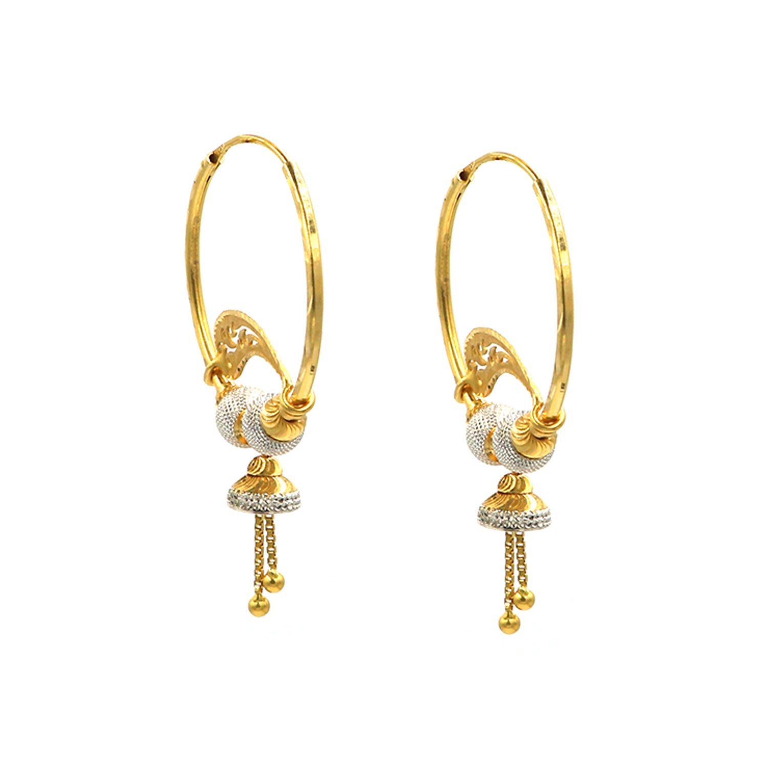 22K Gold Earrings BG80010713