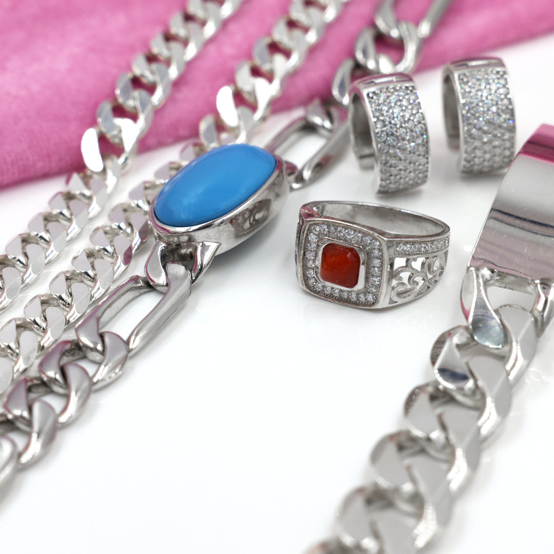 Silver Jewellery Collection Al Fanan Jewellery LLC