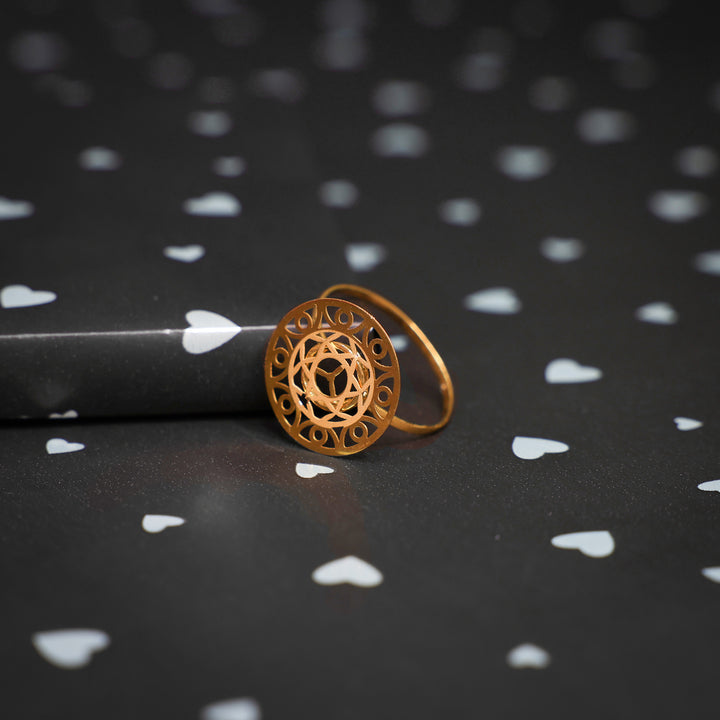 21K Gold Jewellery Ring