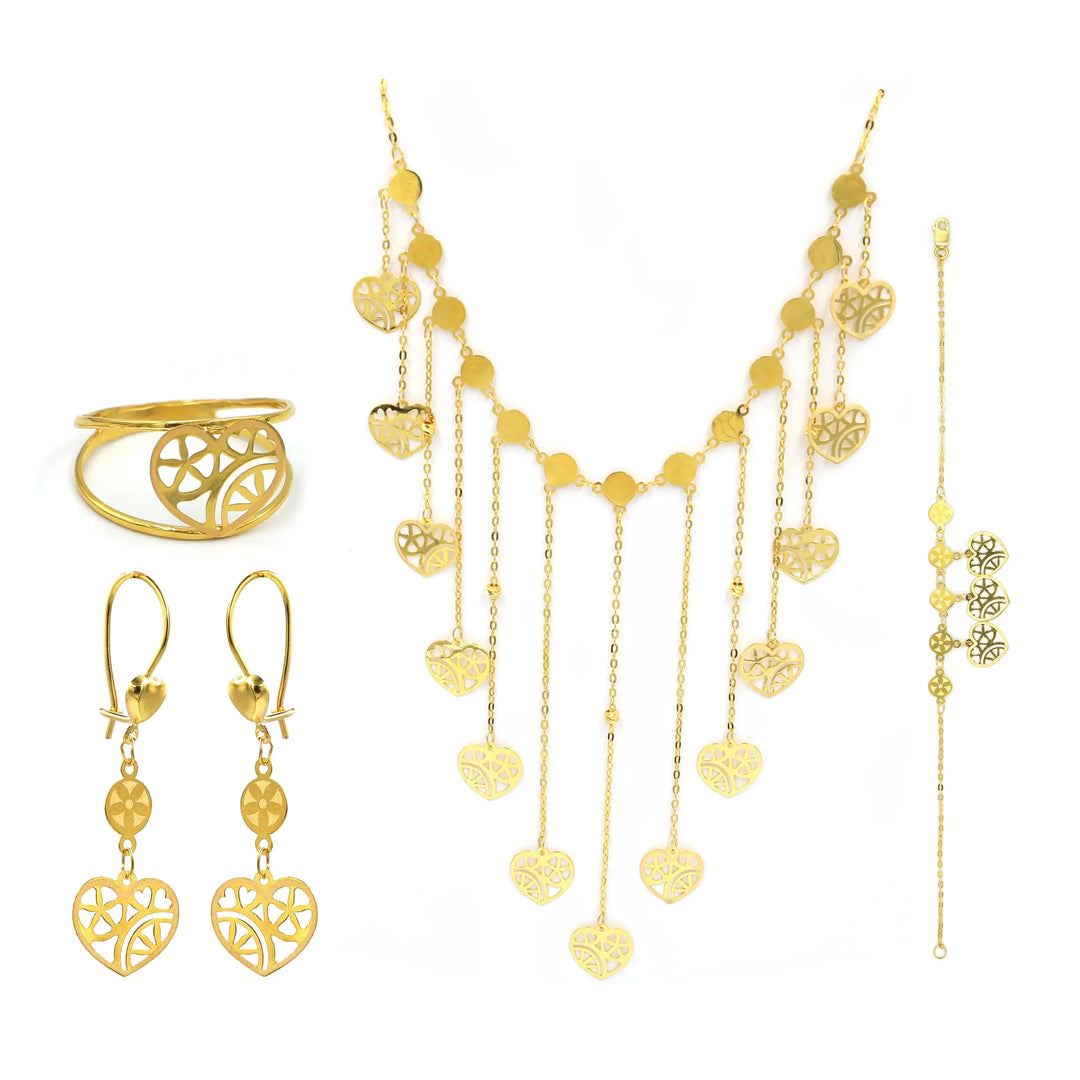 21K Gold Jewelry  Set GoldGift
