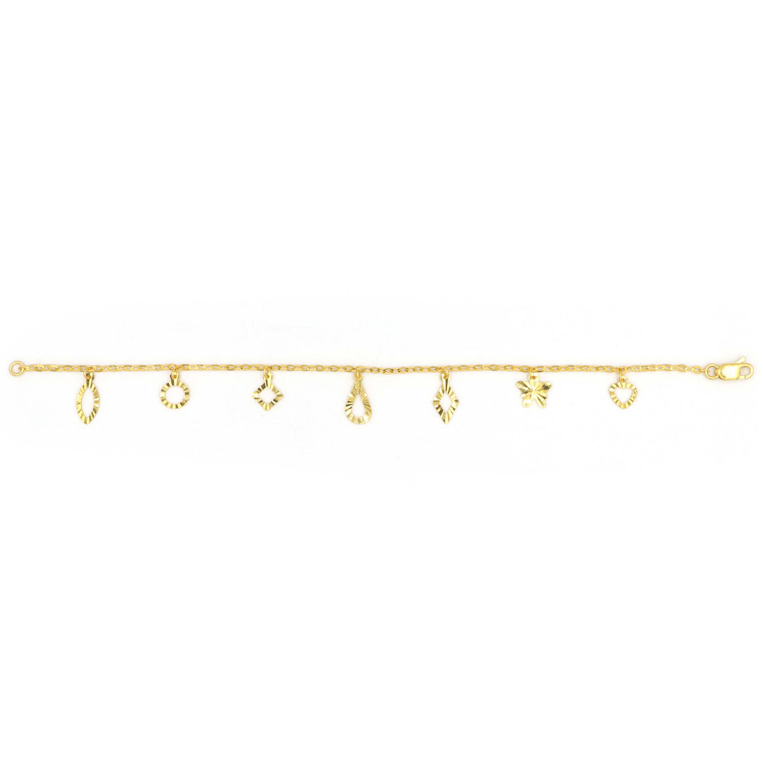 22K Gold Bracelet AFB06260