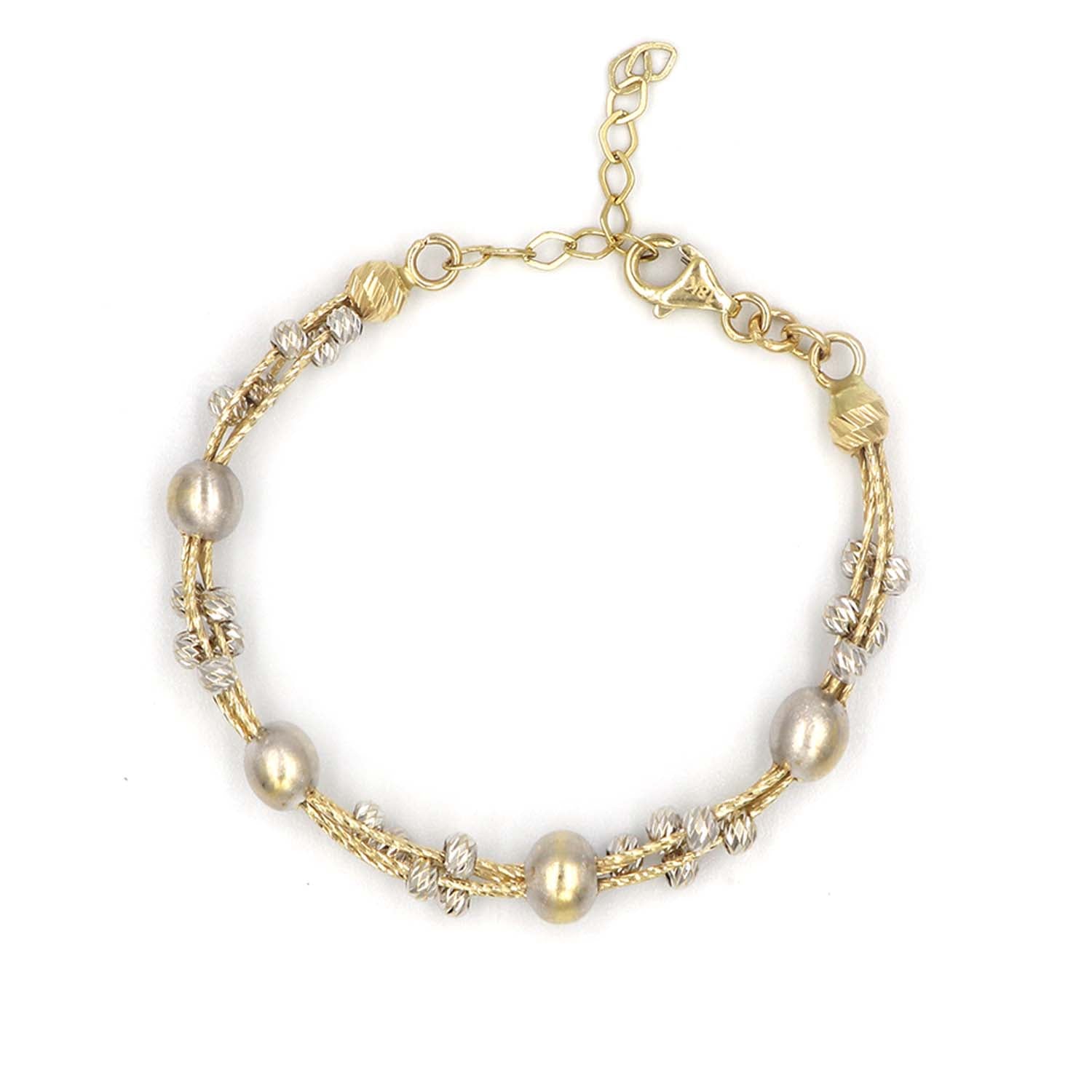 Modern Fancy Gold Bracelet from Senco Gold & Diamonds