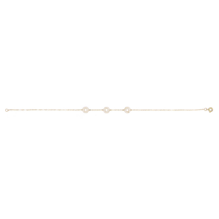 18K Gold Bracelet AFB07101