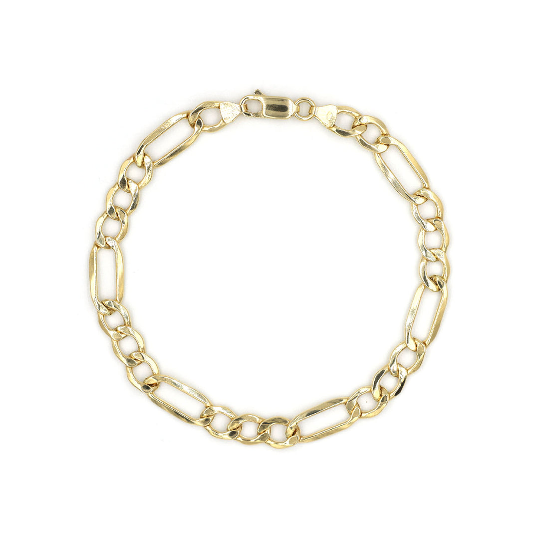 18K Gold Cuban Bracelet AFB07485