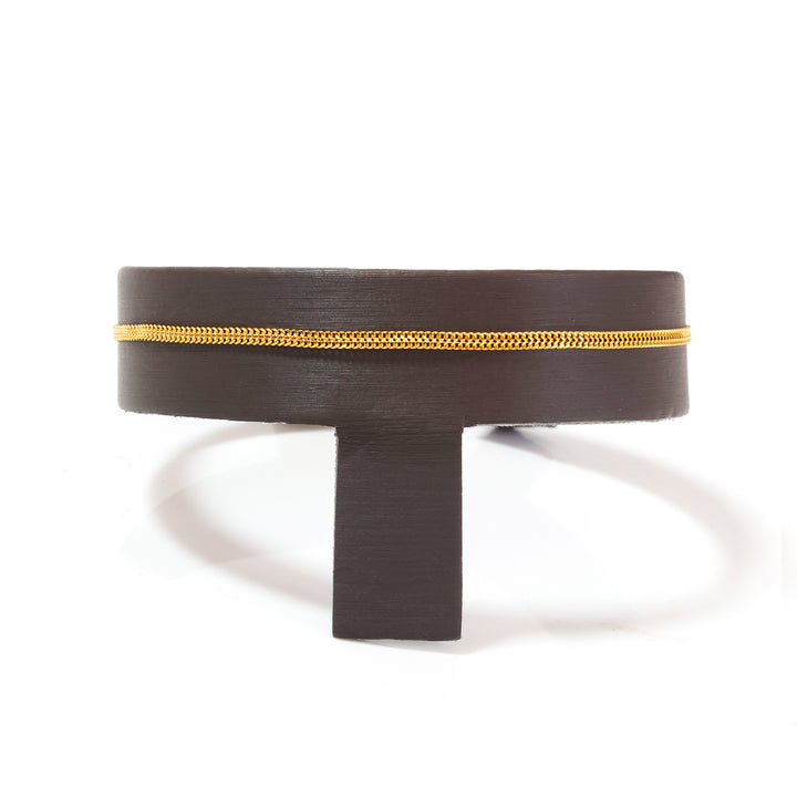 22K Gold Classic Curb Chain Bracelet