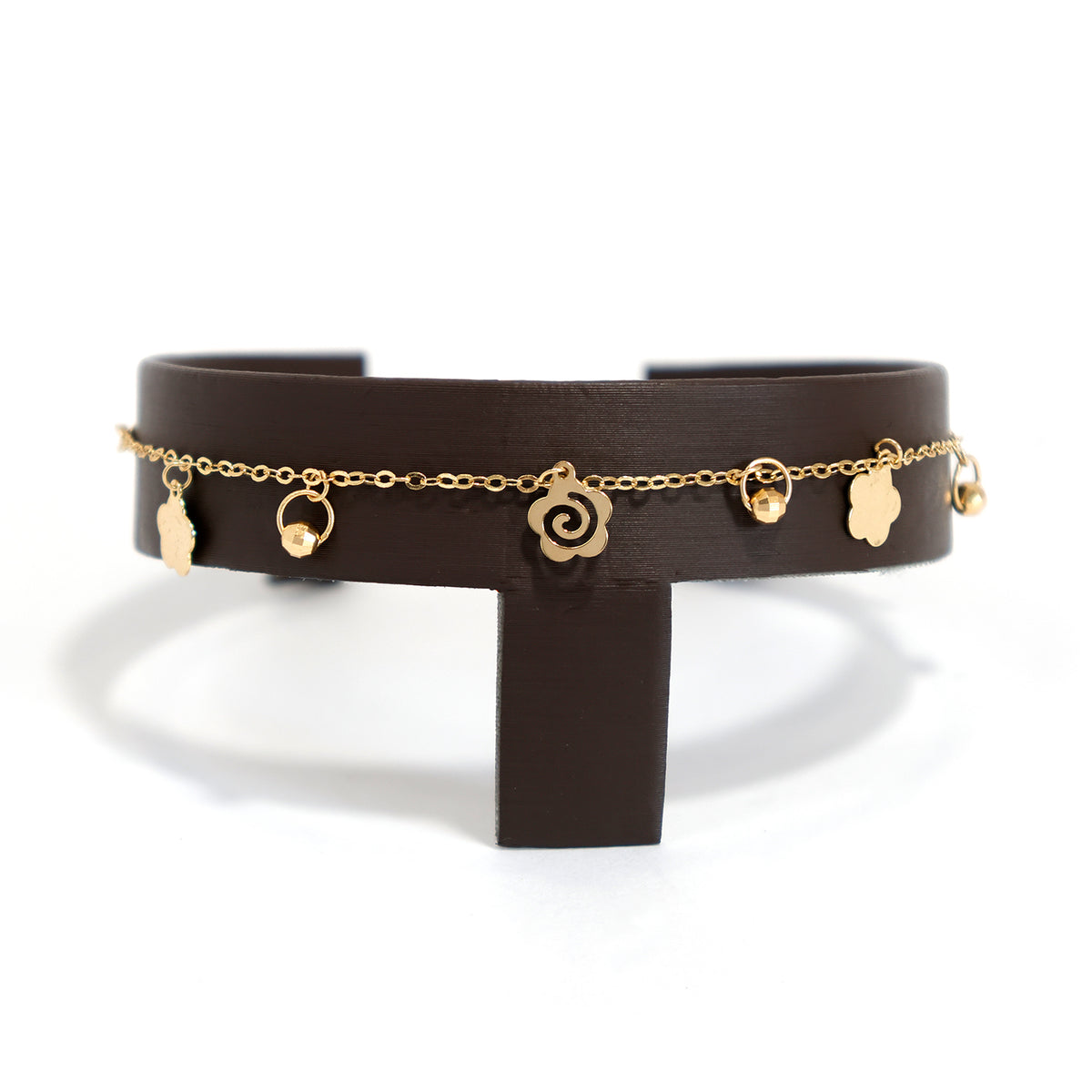 18K Gold Bracelet – Sleek Polished Link – Zero Making Charge - Main View