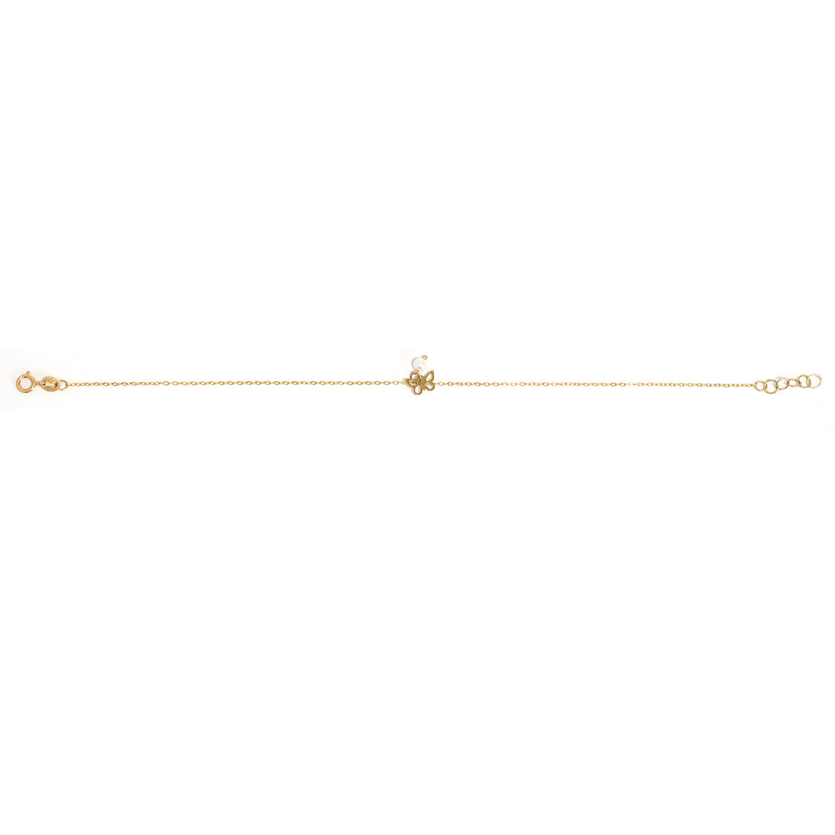 18K Gold Bracelet – Clean Polished Silhouette – Zero Making Charge - Full View