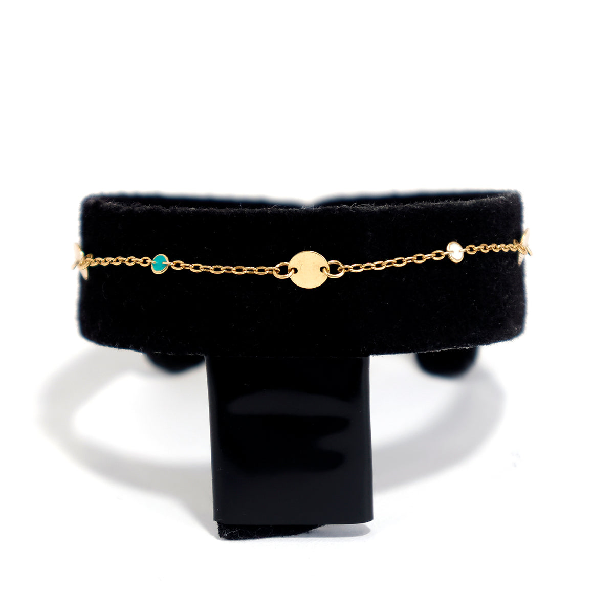 18K Gold Bracelet – High-Shine Polished Design – Zero Making Charge - Main View