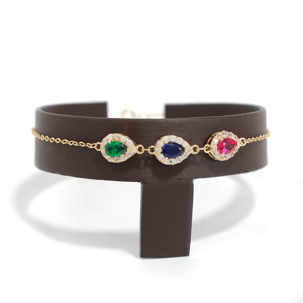 18K Gold Bracelet – Sleek Polished Link – Zero Making Charge - Main View