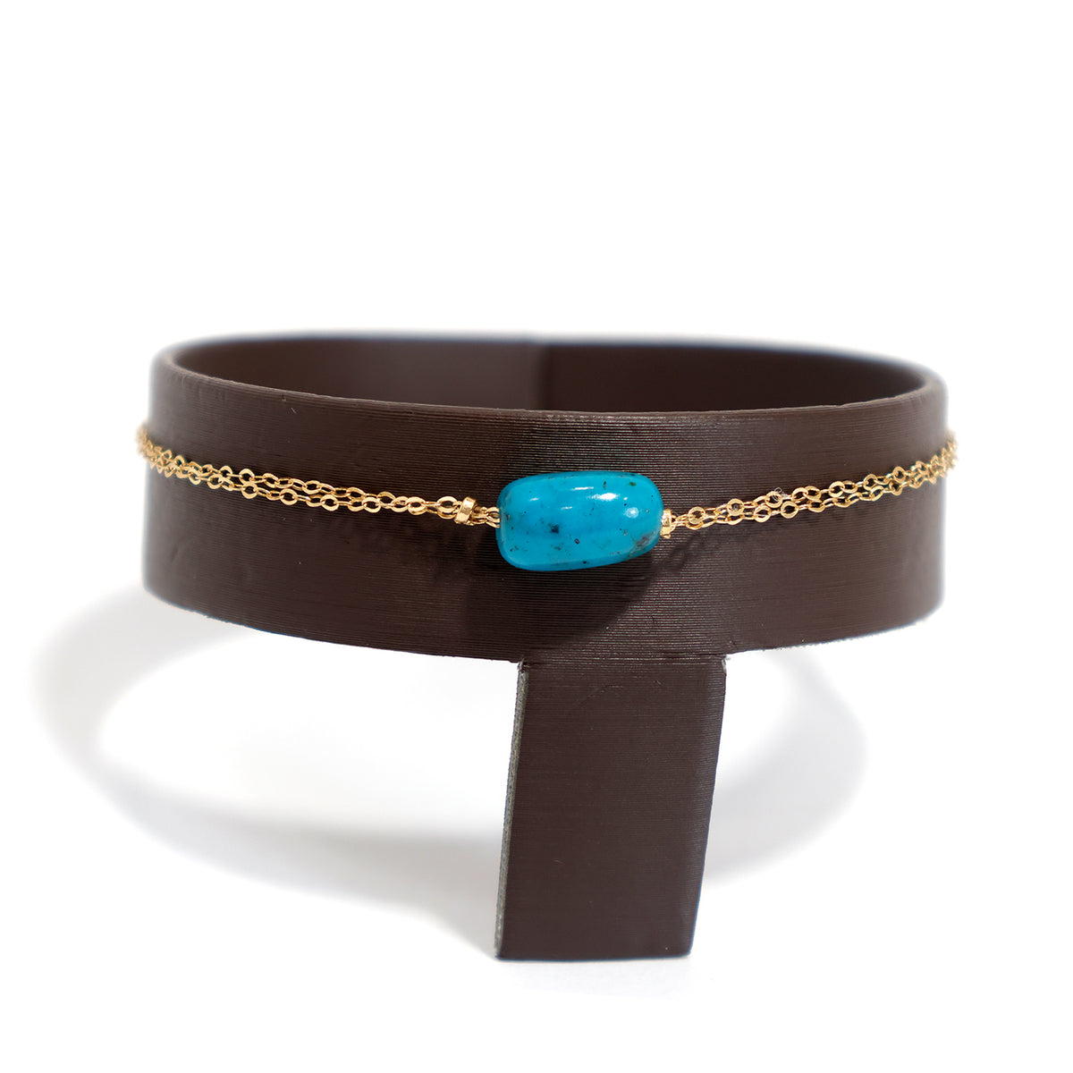 18K Gold Bracelet – Sleek Polished Link – Zero Making Charge - Main View