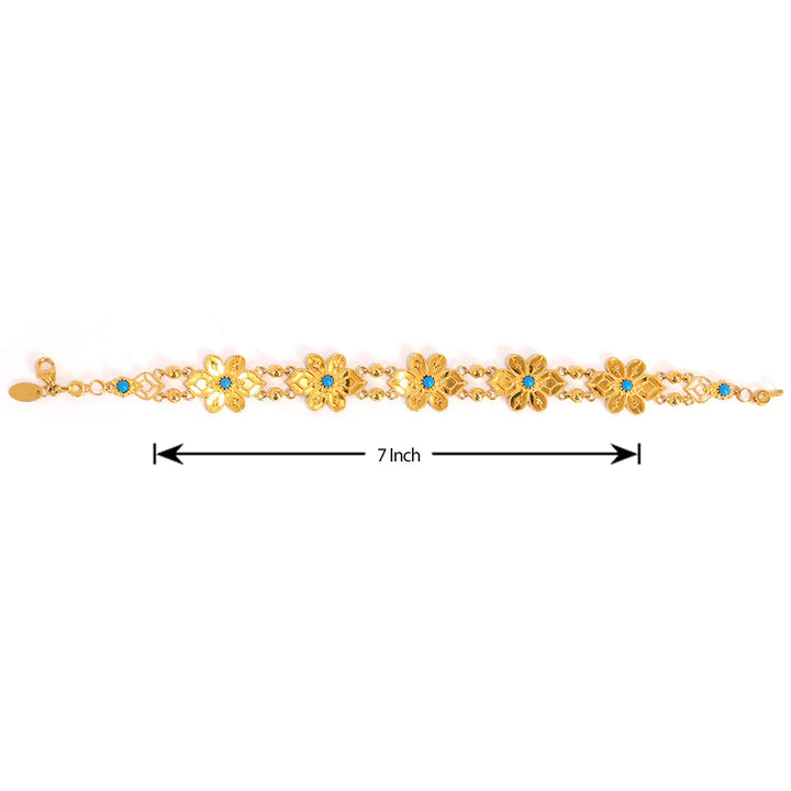 21K Gold Bracelet – Classic Chain Bracelet Design – Zero Making Charge