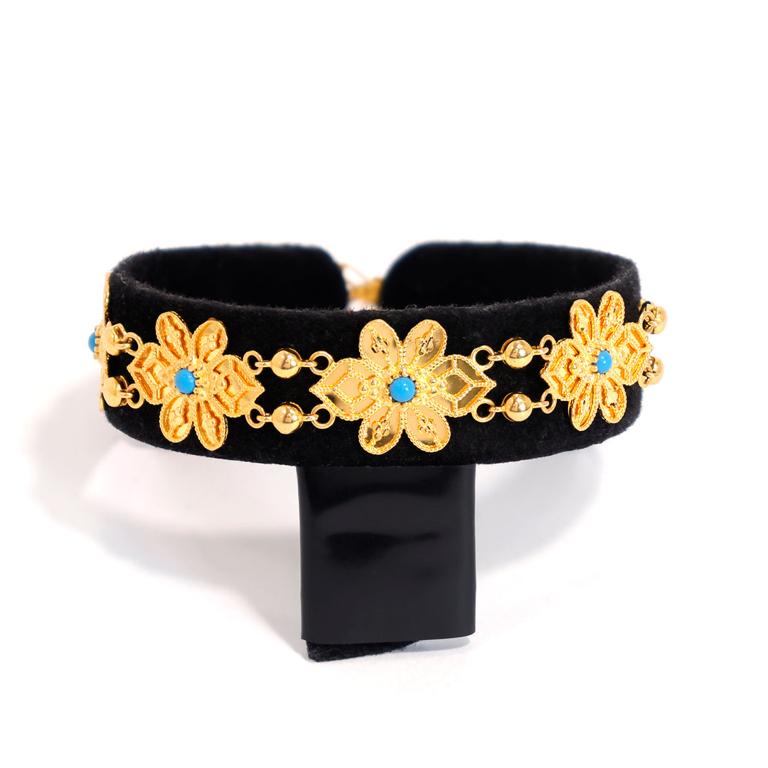 21K Gold Bracelet – Classic Chain Bracelet Design – Zero Making Charge - Main View