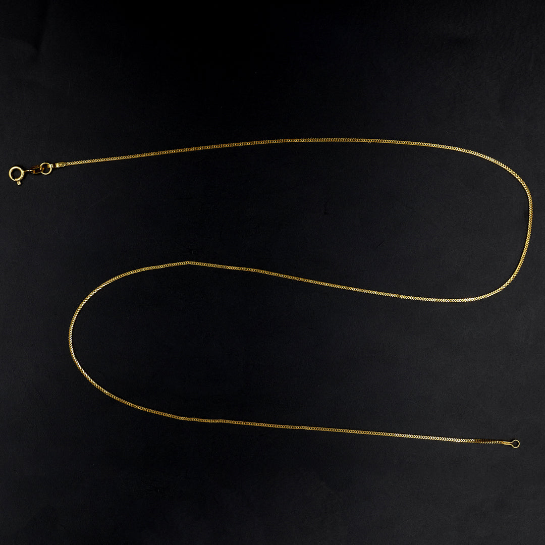 21K Gold Chain No Making Charges AFC03163