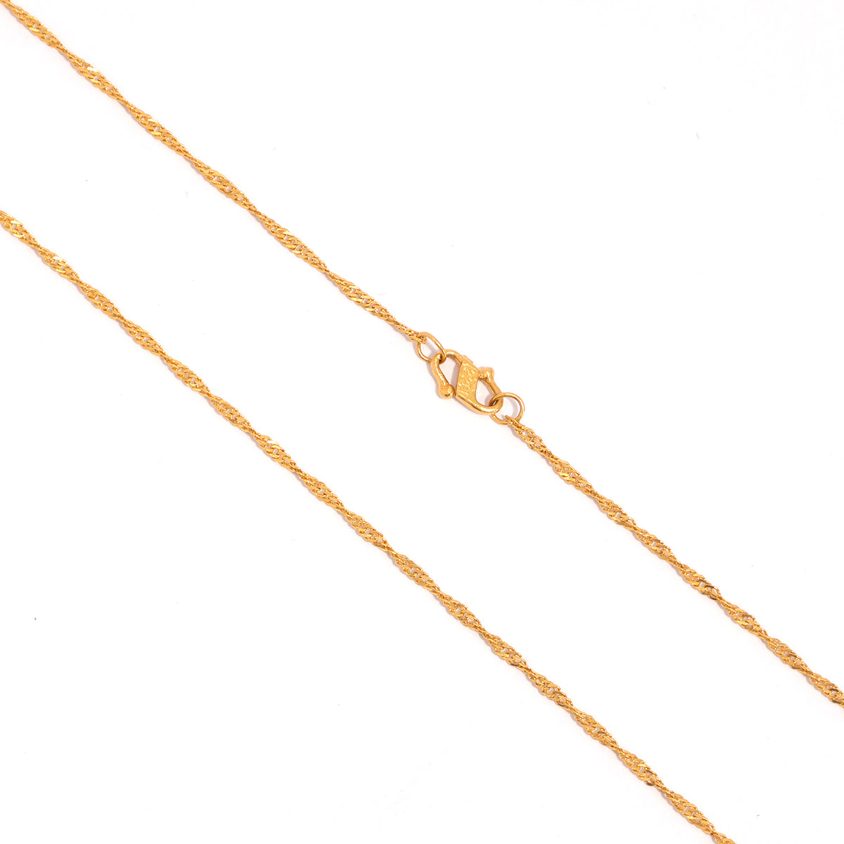 22K Gold Disco Chain - Zero Making Charge - Main View
