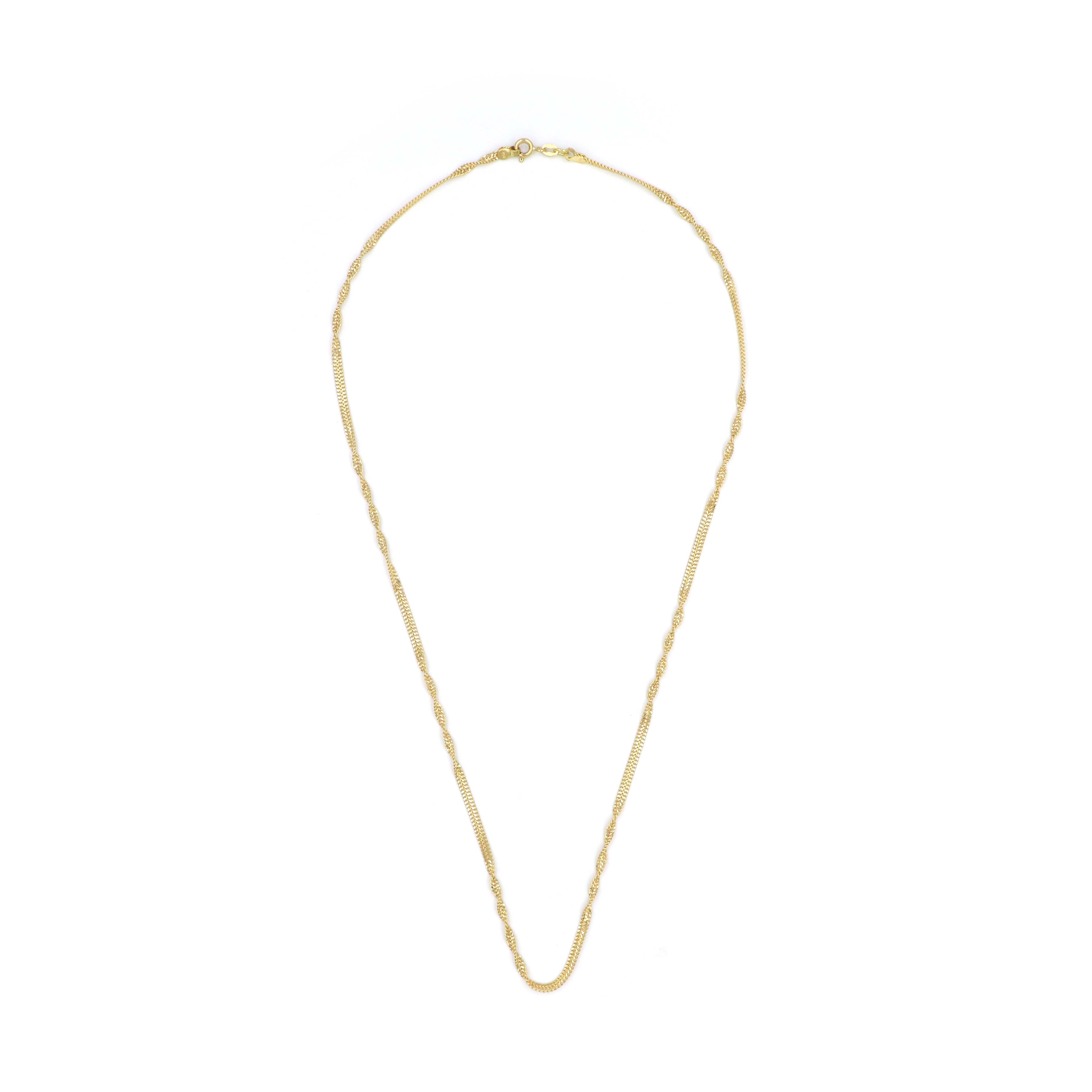Thin clearance gold chain