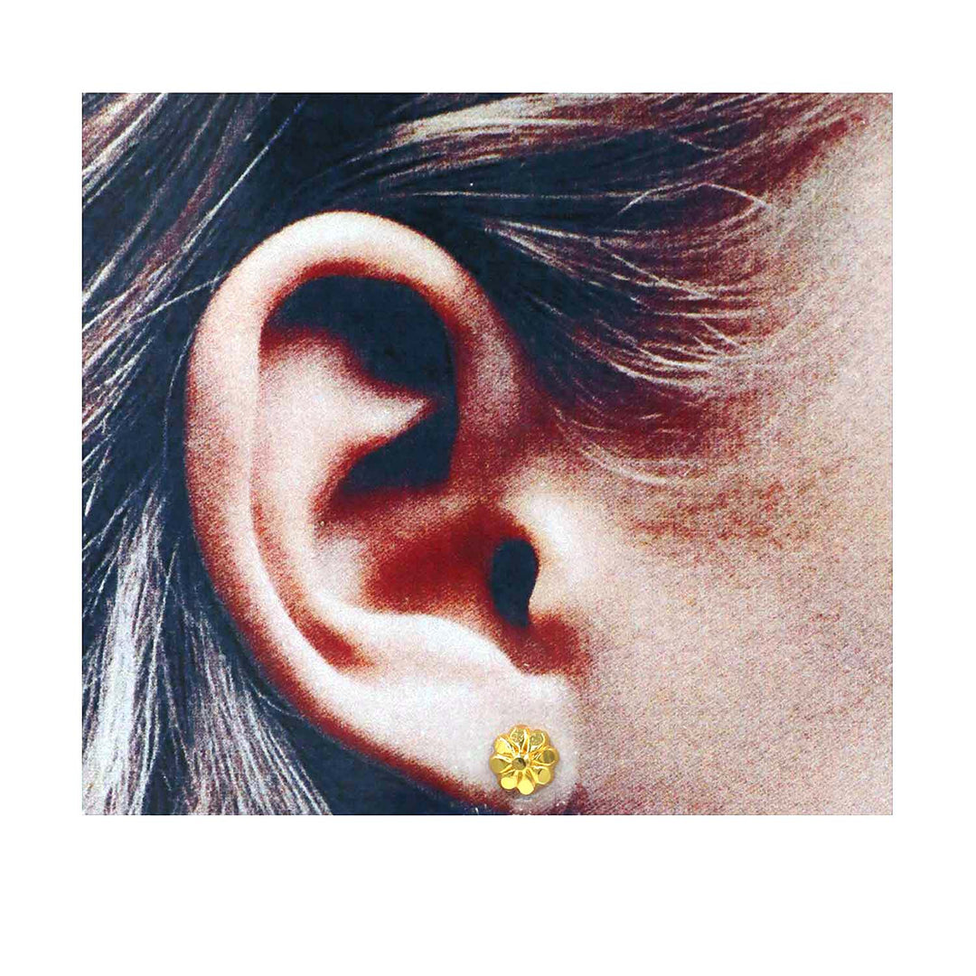 22K Gold Earrings AFE01274