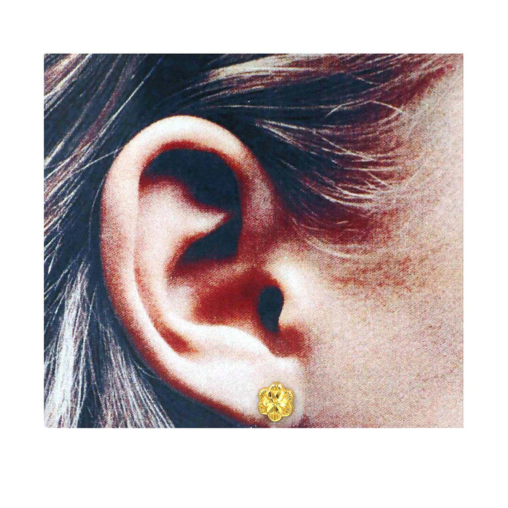 22K Gold Earrings AFE02237