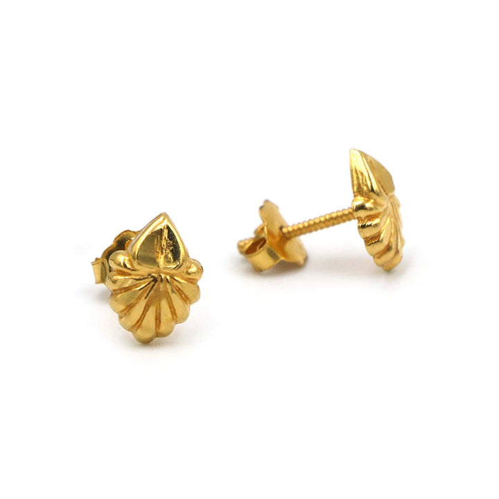 22K Gold Earrings AFE02431