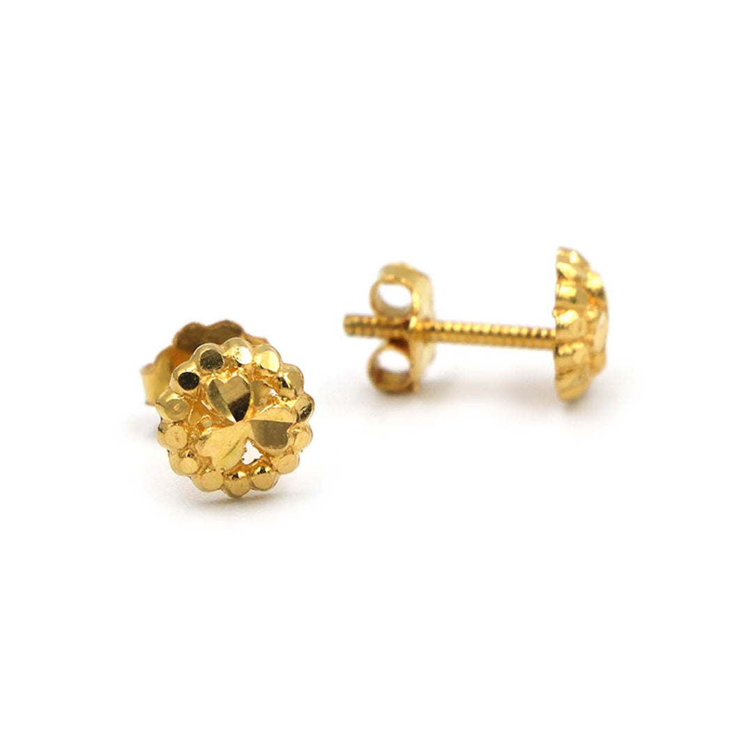22K Gold Earrings AFE02442