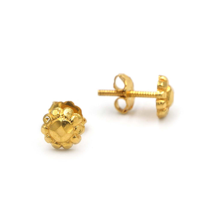 22K Gold Earrings AFE02446