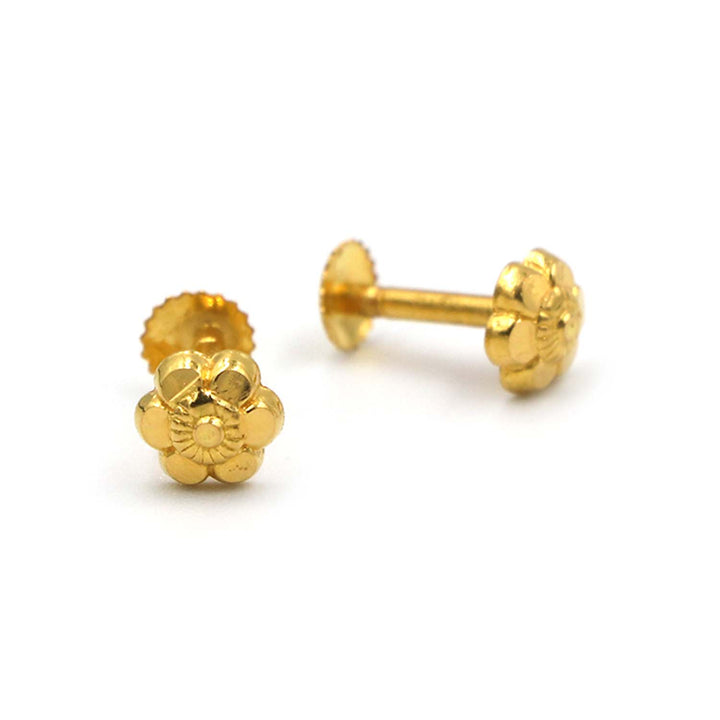 22K Gold Earrings AFE03338