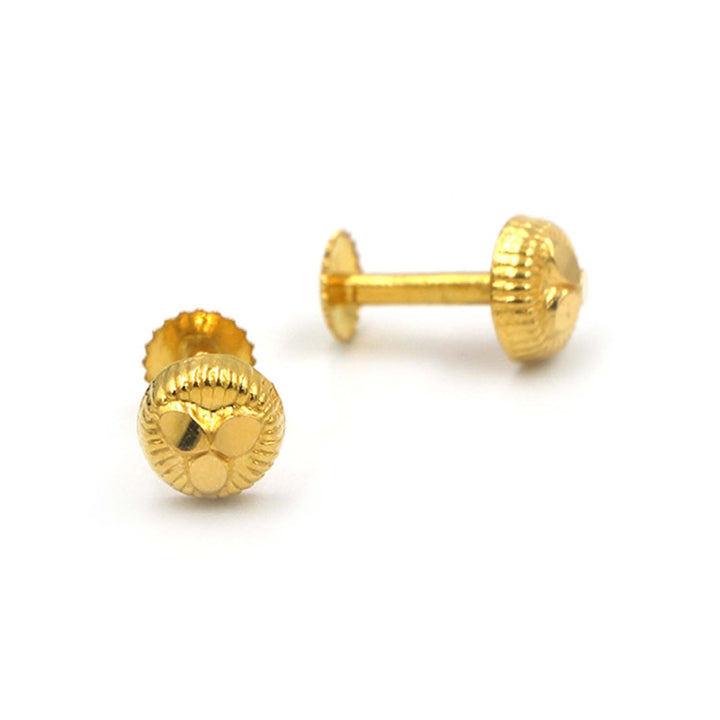 22K Gold Earrings AFE03345