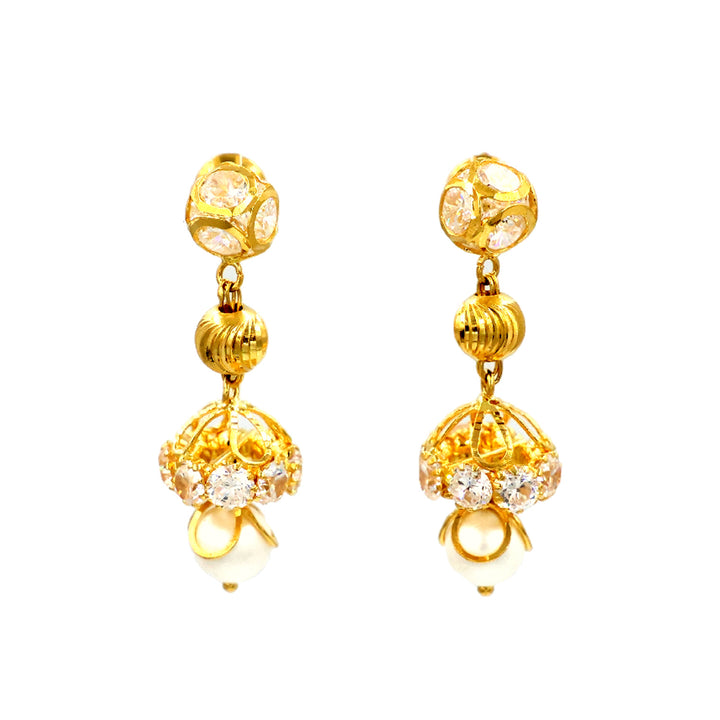 Classic 22K Gold Earrings