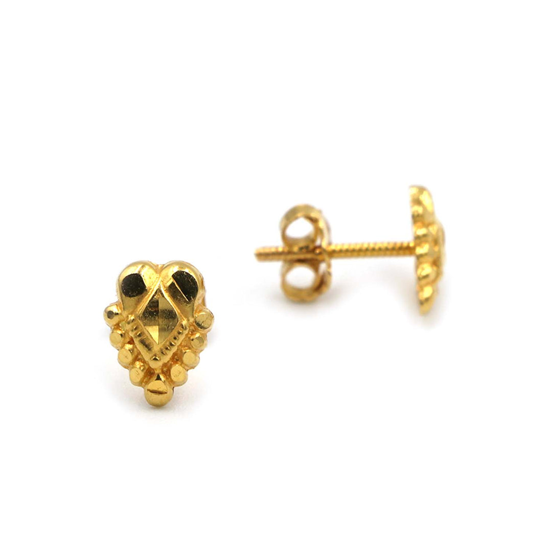 22K Gold Earrings AFE03415