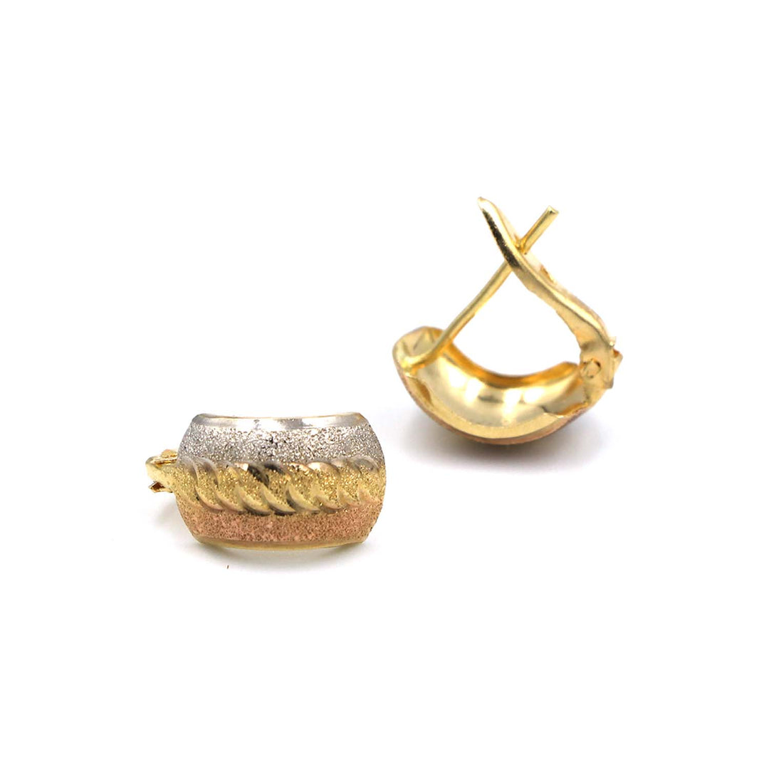 18K Gold Earrings AFE03895