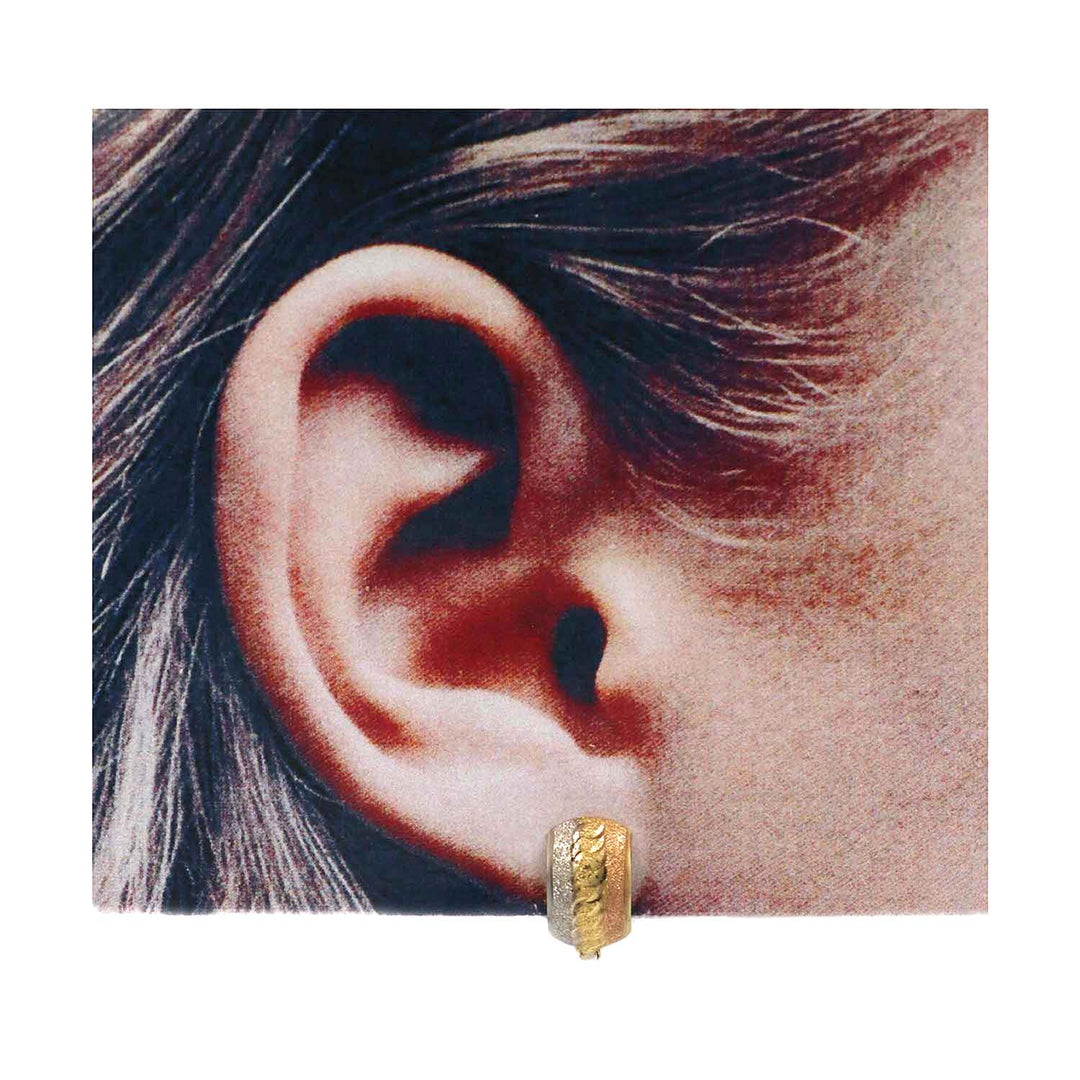 18K Gold Earrings AFE03895