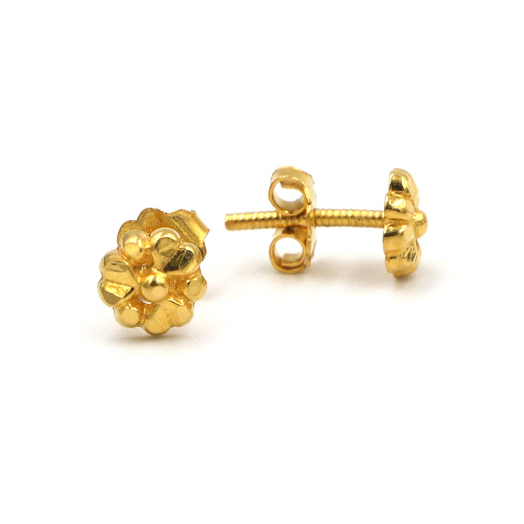 22K Gold Earrings AFE05068