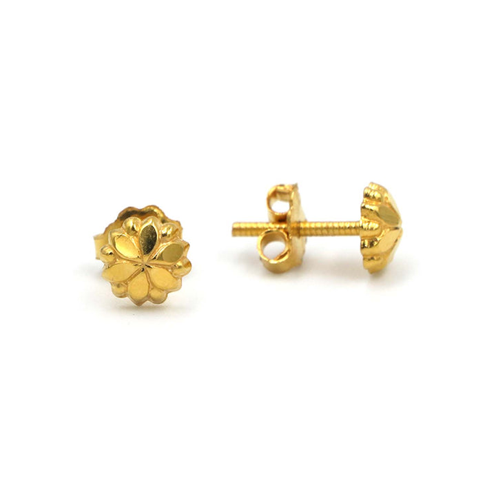 22K Gold Earrings AFE05077