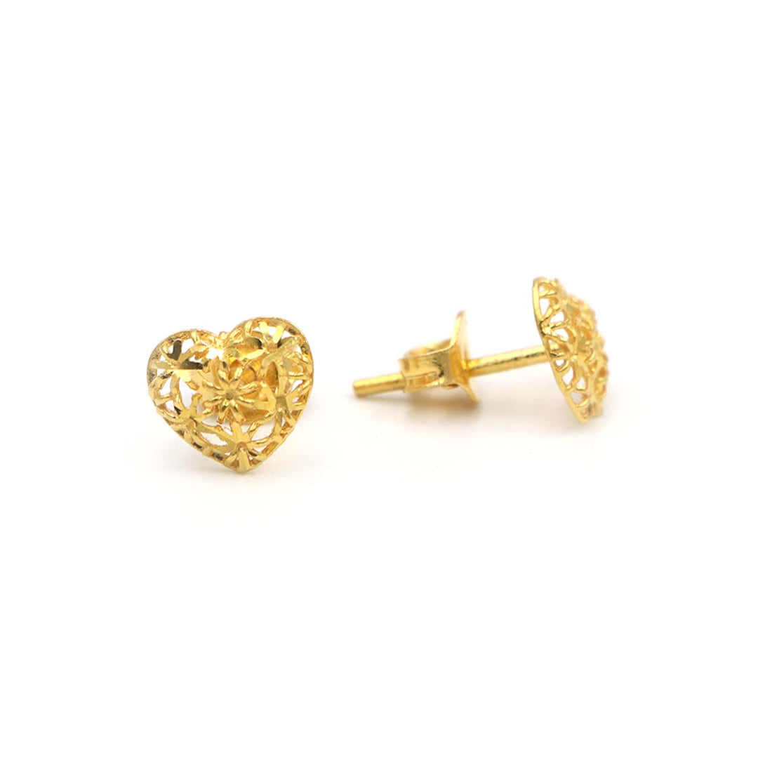 21K Gold Earrings AFE05550