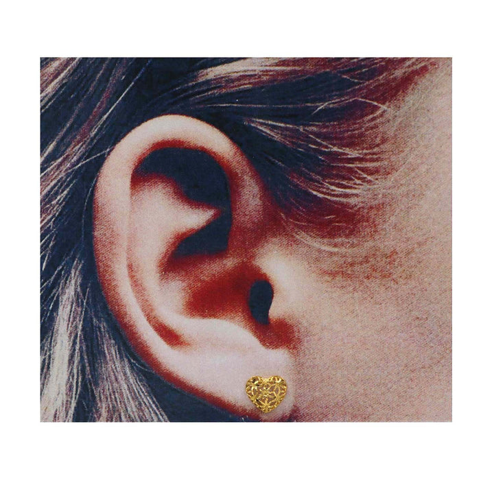 21K Gold Earrings AFE05550