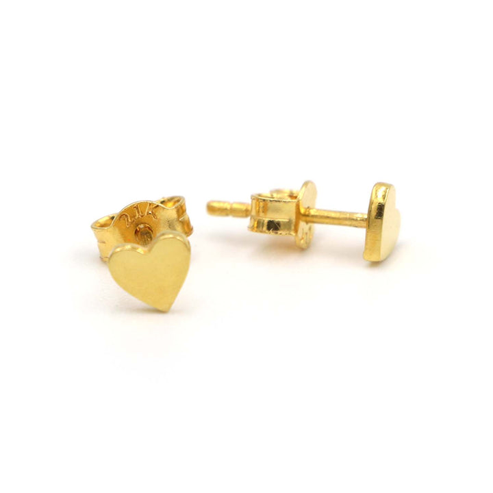 21K Gold Earrings AFE05896