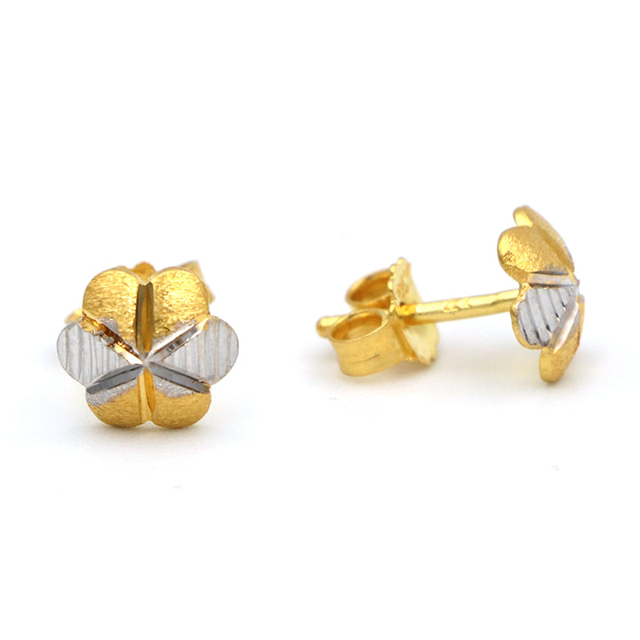22K Gold Earrings AFE06033