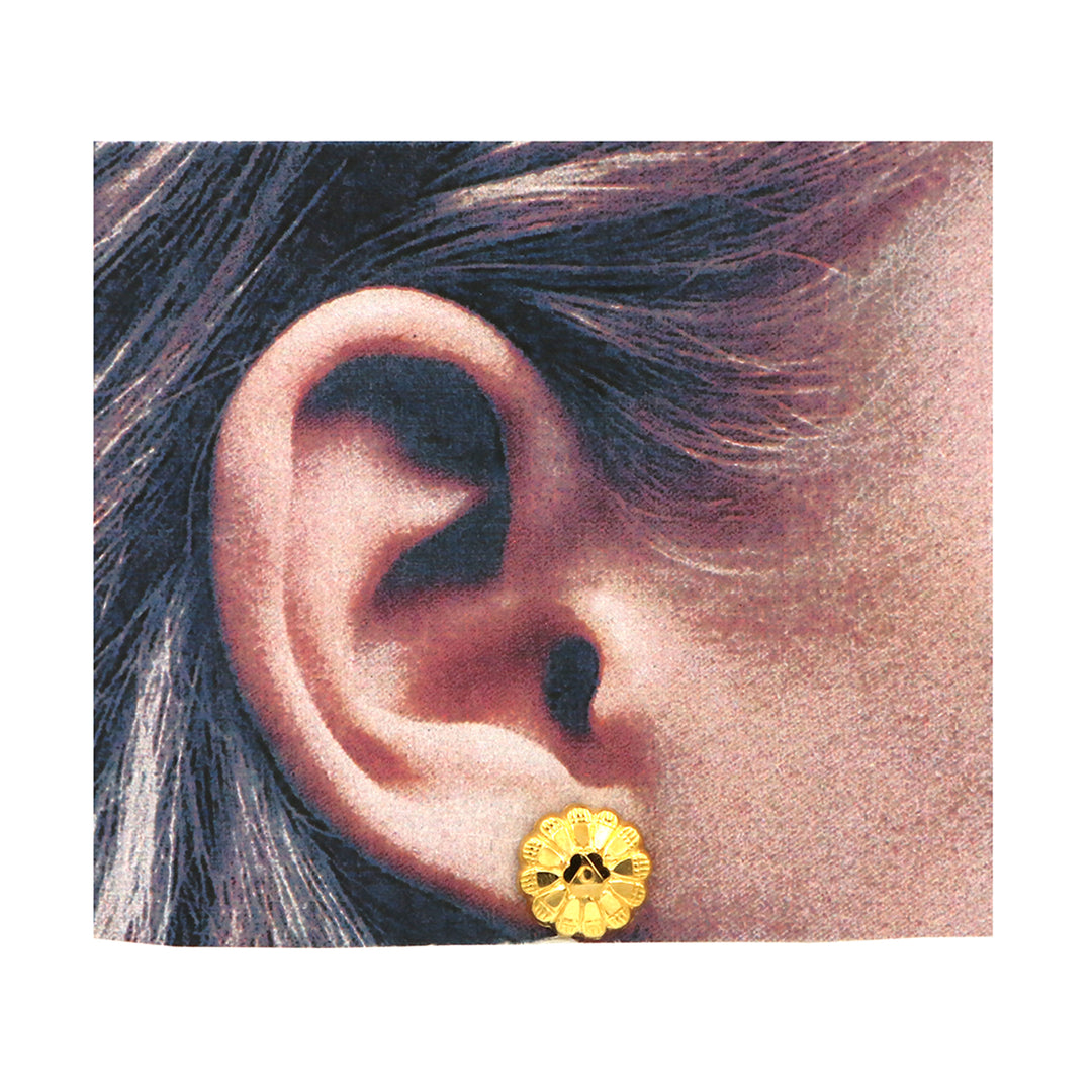 22K Gold Earrings AFE06044