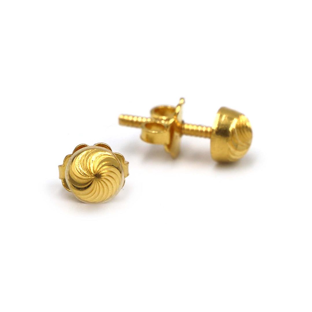 22K Gold Earrings AFE06578