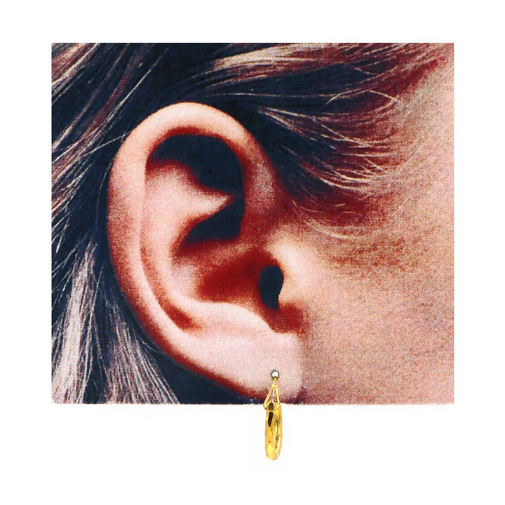 21K Gold Earrings AFE06584