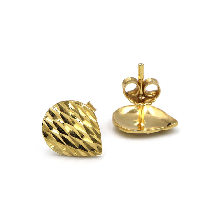18K Gold Earrings AFE06595
