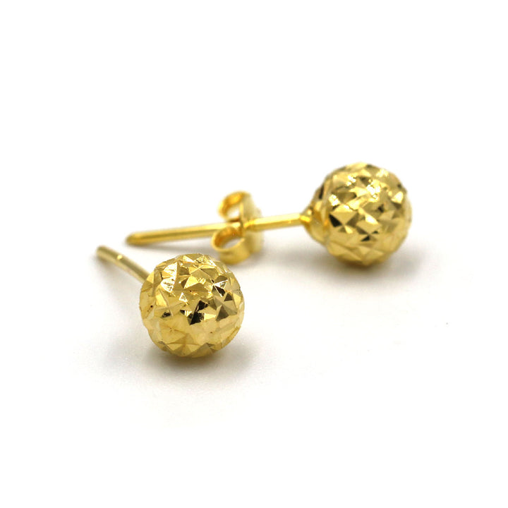 21K Gold Earrings AFE06928