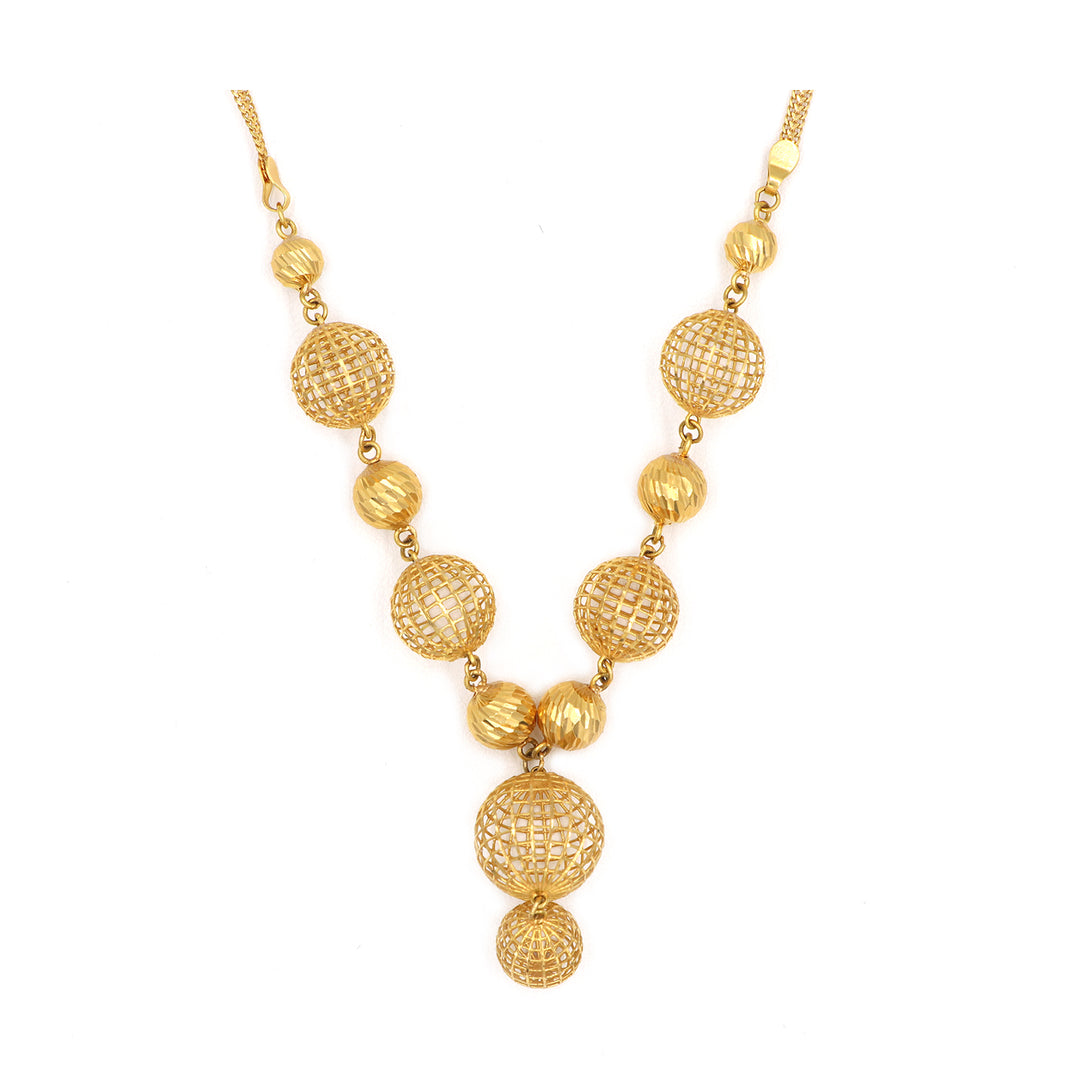 21K Gold Necklace AFN00216