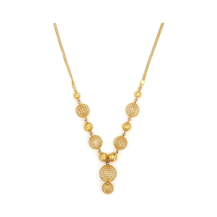 21K Gold Necklace AFN00216