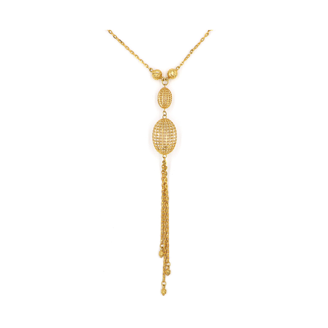 21K Gold Necklace AFN00952