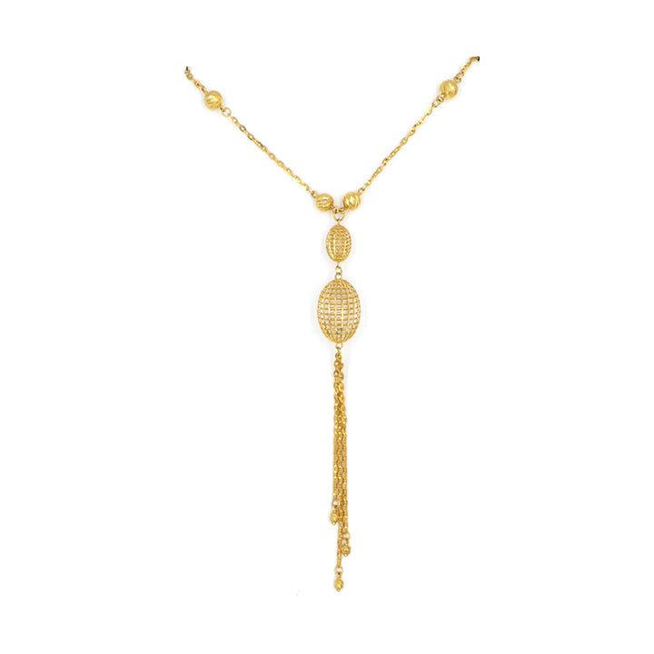 21K Gold Necklace AFN00952