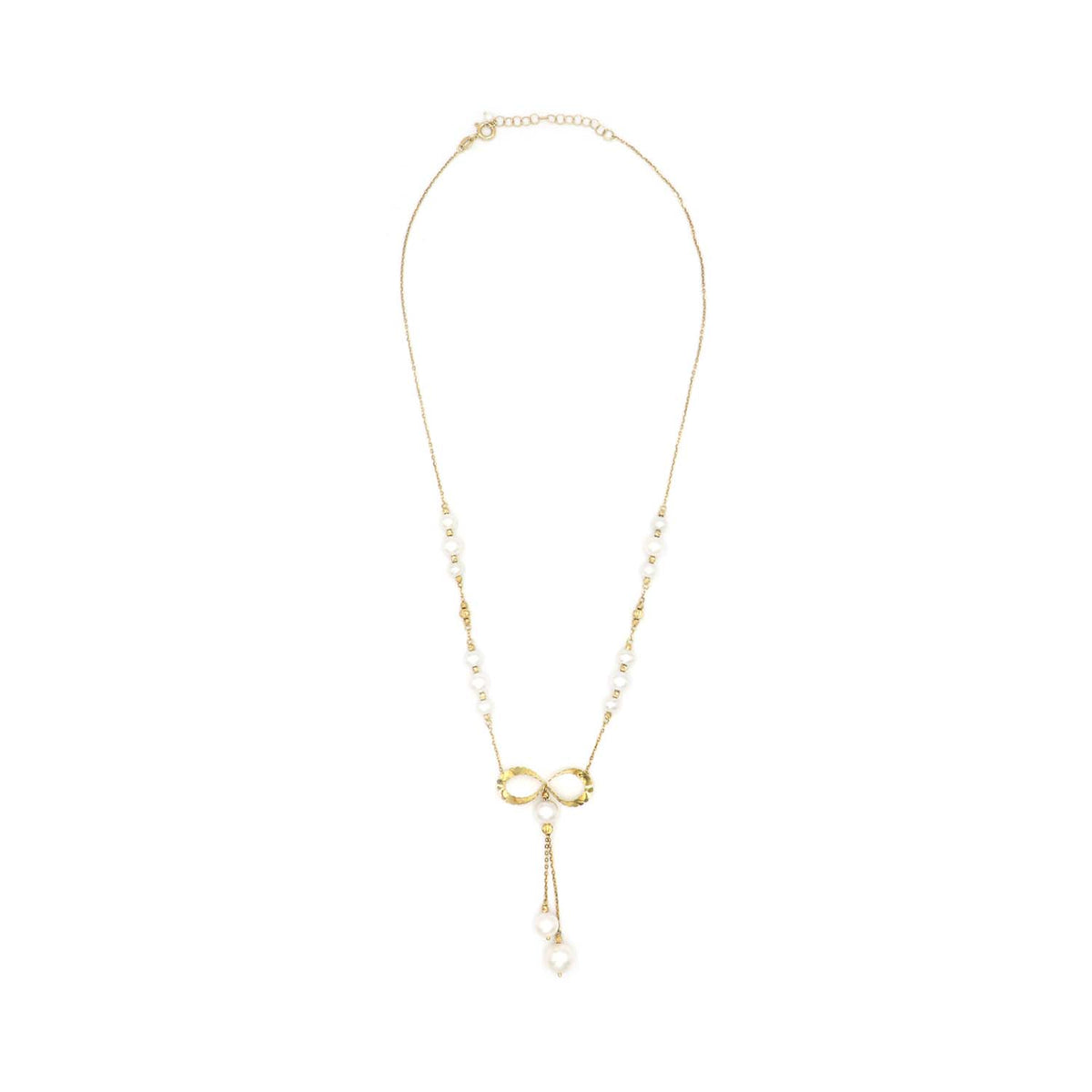 Gold Infinity Necklace - 18K Zero Making Charges | Order Today – Al ...