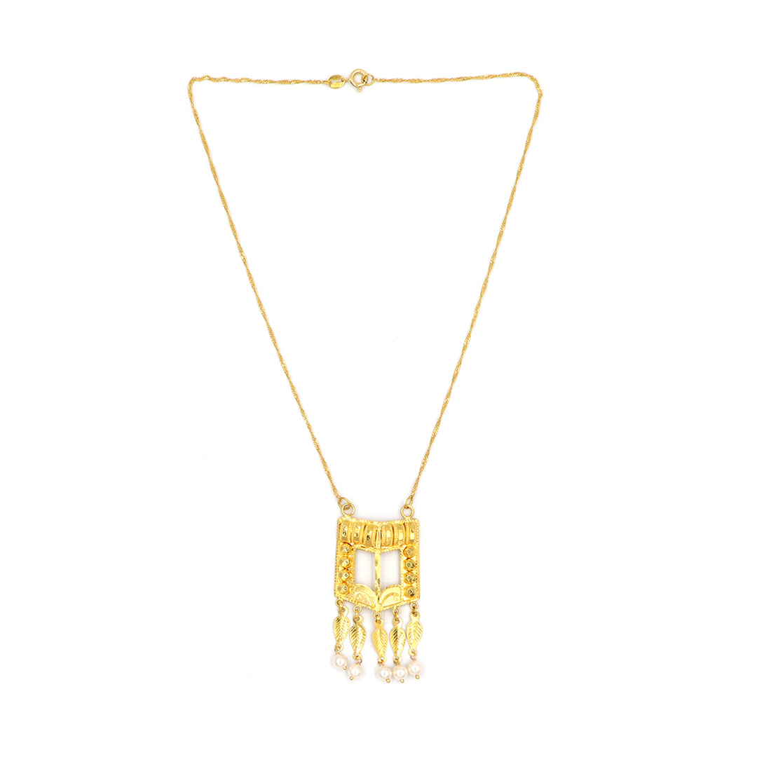 21K Gold Necklace AFN02032