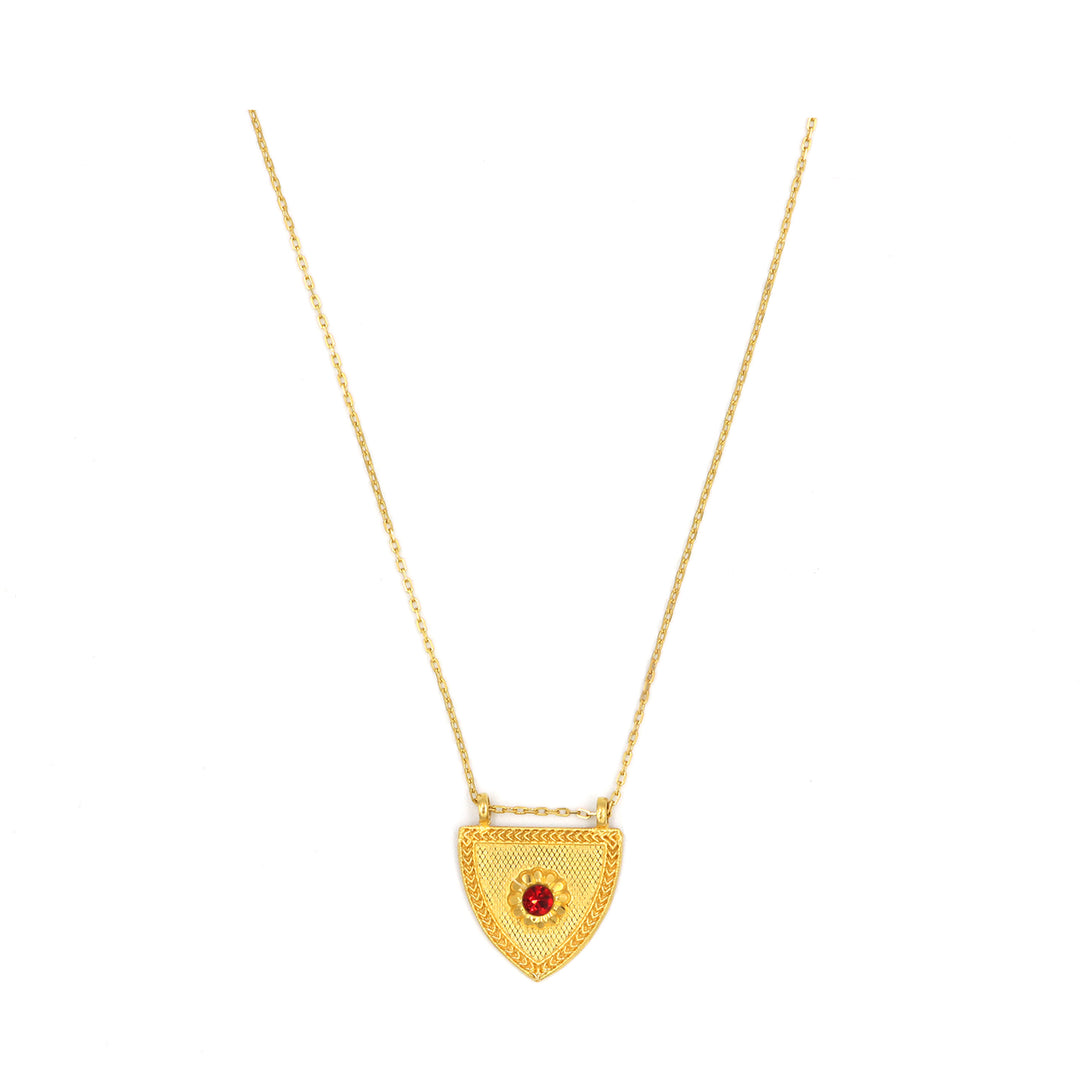 21K Gold Necklace AFN02092