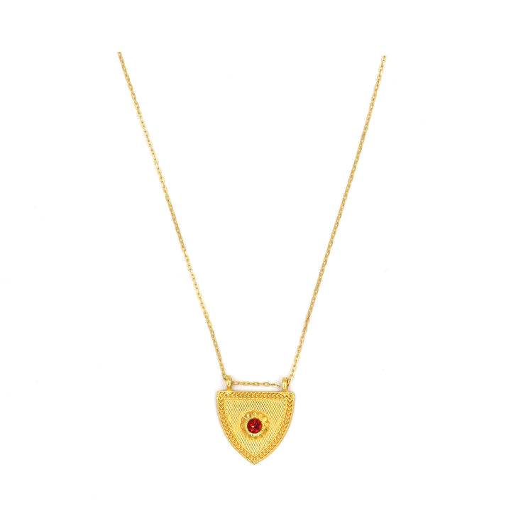 21K Gold Necklace AFN02092